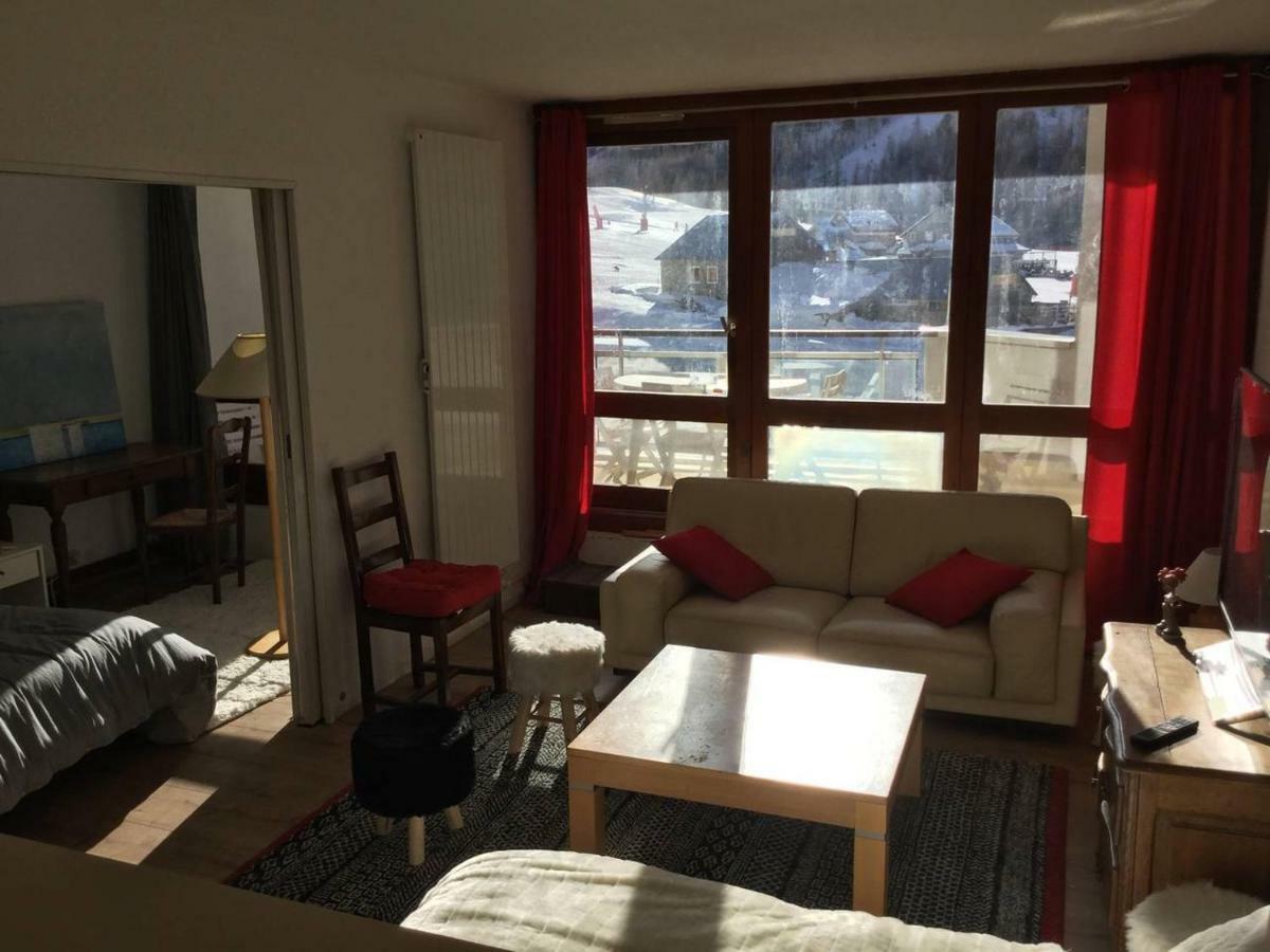 Appartamento Chaleureux 3 pièces 50m² plein sud avec grande terrasse au pied des pistes à Isola 2000 Esterno foto