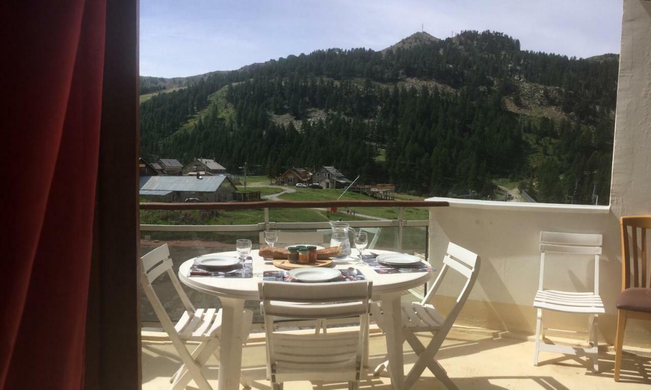 Appartamento Chaleureux 3 pièces 50m² plein sud avec grande terrasse au pied des pistes à Isola 2000 Esterno foto